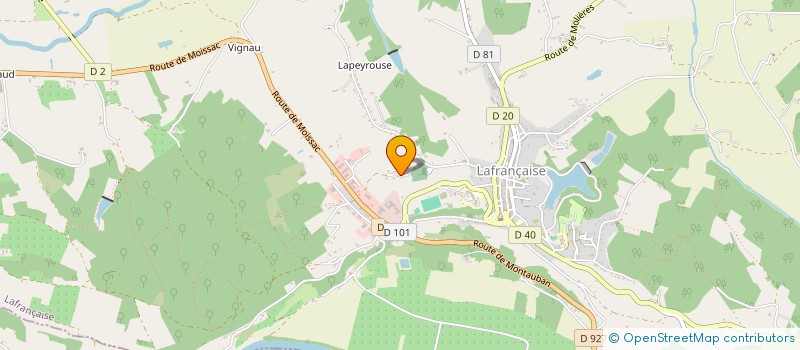 localisation de l'entreprise JUMEL  LAFRANCAISE