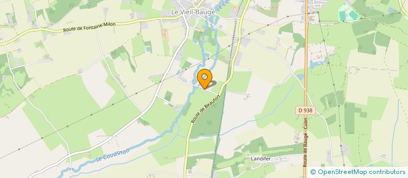 localisation de l'entreprise JUMEL/CHAUVIN  BAUGE-EN-ANJOU