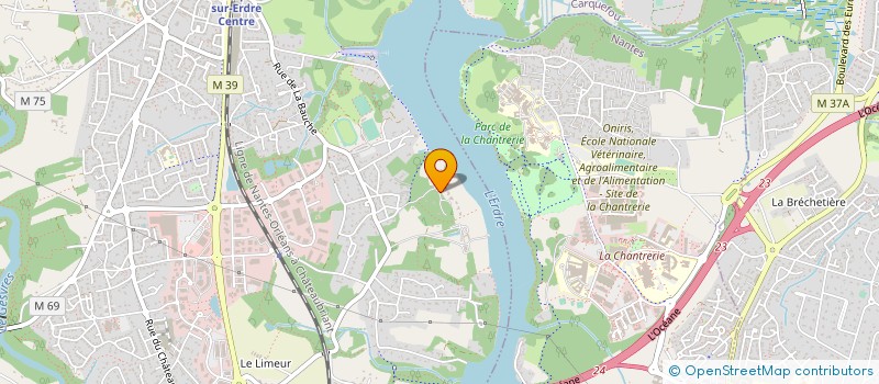 localisation de l'entreprise JUMEL J.F à CHAPELLE-SUR-ERDRE (LA)