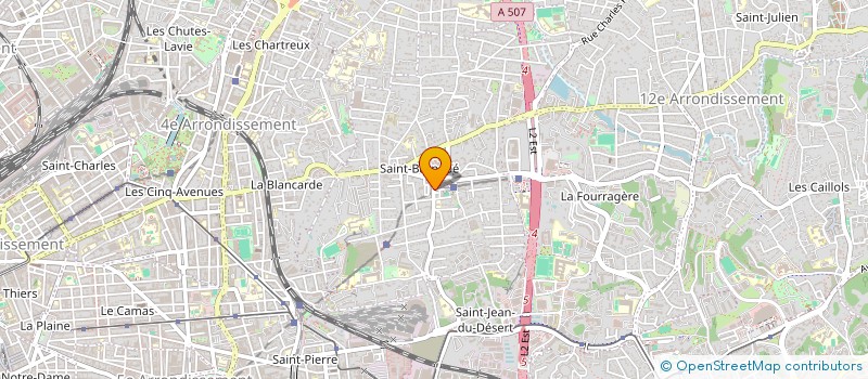 localisation de l'entreprise JUMEL VOYAGES à MARSEILLE