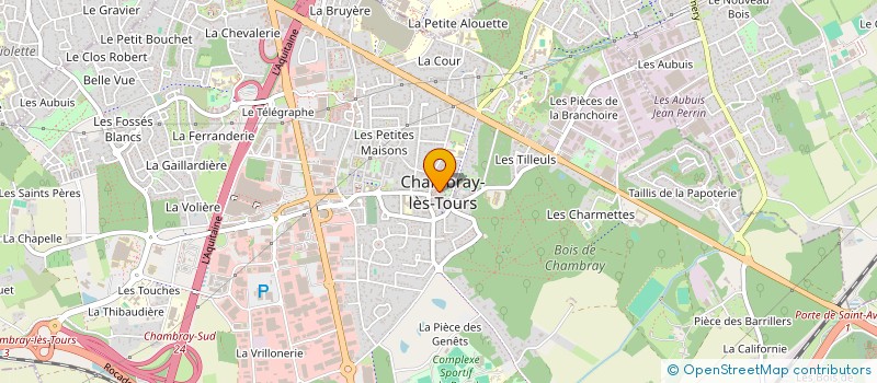 localisation de l'entreprise JUMELAGE ET COOPERATION CHAMBRAISIENNE à CHAMBRAY-LES-TOURS