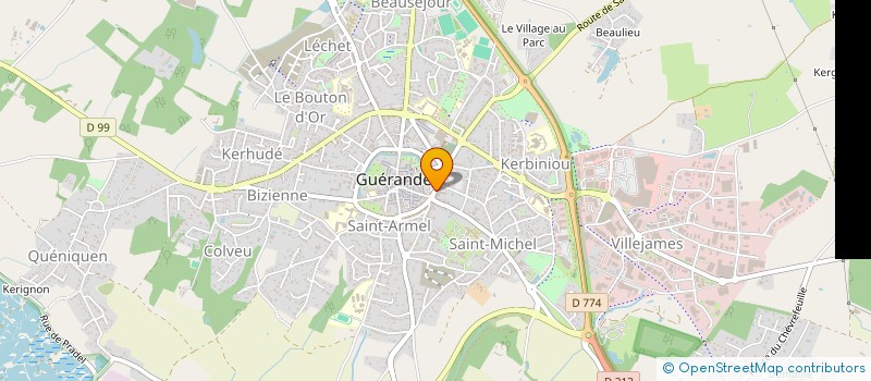 localisation de l'entreprise JUMELAGE GUERANDE DINKELSBUHL  GUERANDE