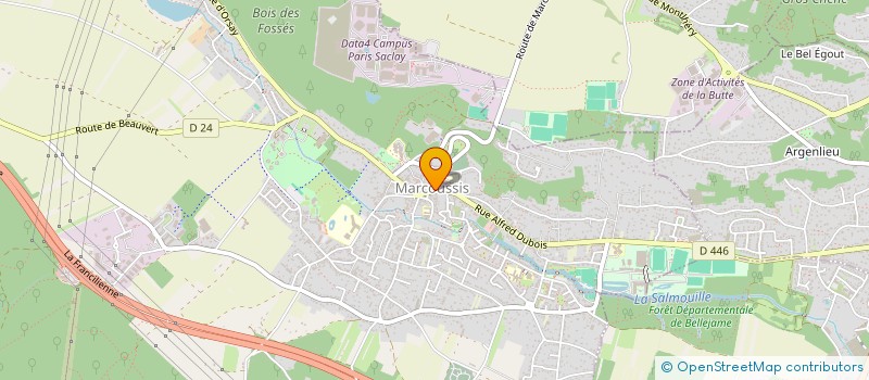 localisation de l'entreprise JUMELAGES ET AMITIES INTERNATIONALES DE MARCOUSSIS  MARCOUSSIS