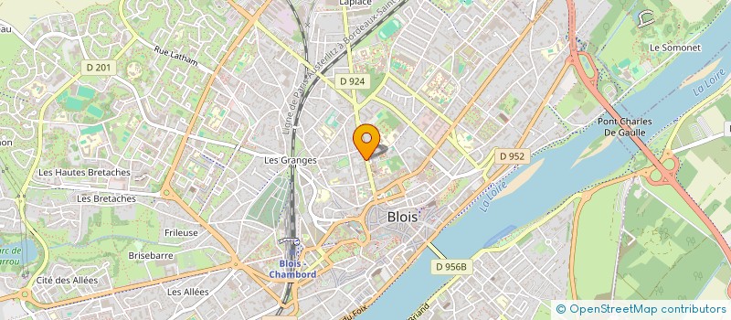 localisation de l'entreprise JUMELAGES EUROPEENS DES PTT à BLOIS
