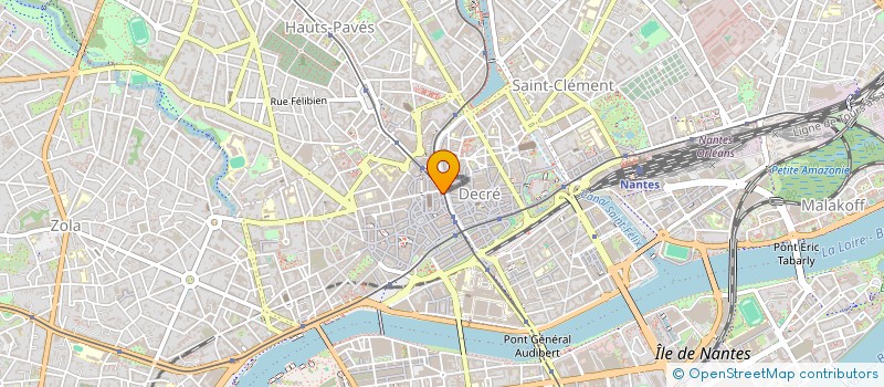 localisation de l'entreprise JUMELART à NANTES