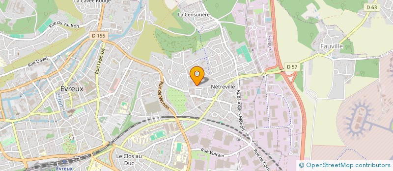 localisation de l'entreprise JUMELLE SECURITE PRIVEE  EVREUX