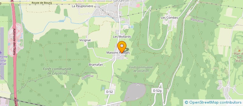 localisation de l'entreprise JUMEO  JASSERON