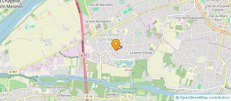 localisation de l'entreprise JUMEO MARTROI  SAINT-PRYVE-SAINT-MESMIN