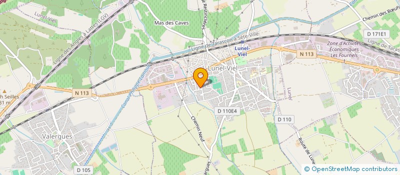 localisation de l'entreprise JUMEY  LUNEL-VIEL