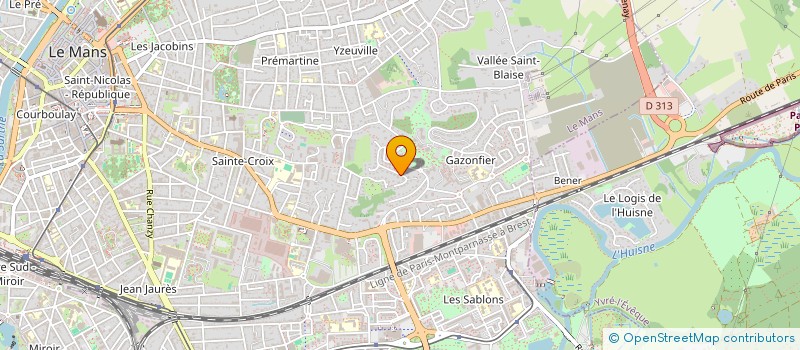 localisation de l'entreprise JUMICA 3006  LE MANS