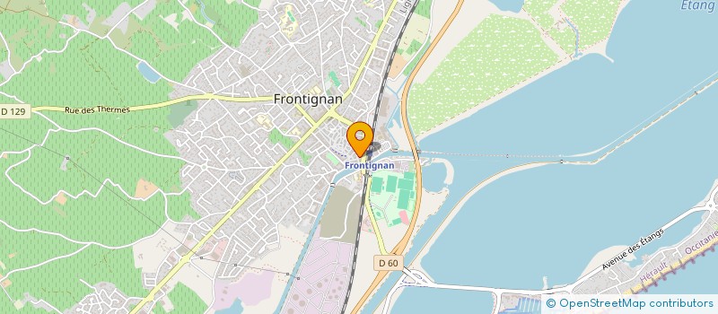 localisation de l'entreprise JUMIDA à FRONTIGNAN