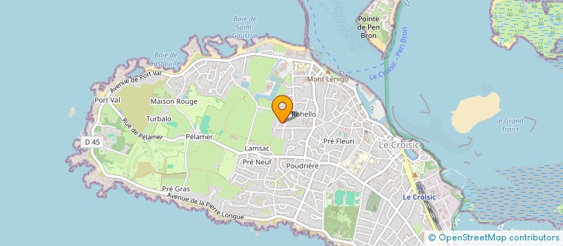 localisation de l'entreprise JUMIJIF  LE CROISIC