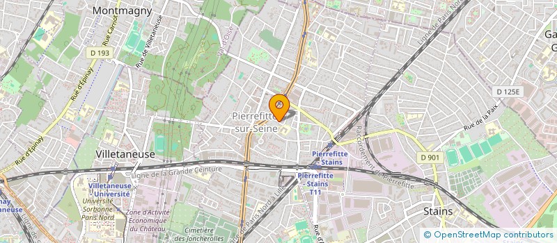 localisation de l'entreprise JUMIKA à PIERREFITTE-SUR-SEINE