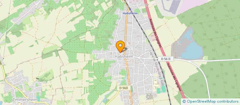 localisation de l'entreprise JUMILIE  HABSHEIM