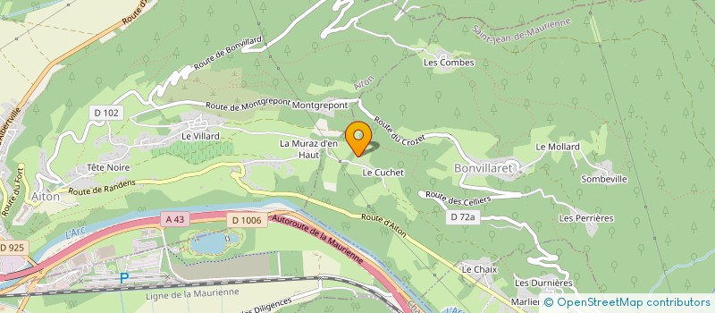 localisation de l'entreprise JUMILU  SAINT-ALBAN-D'HURTIERES