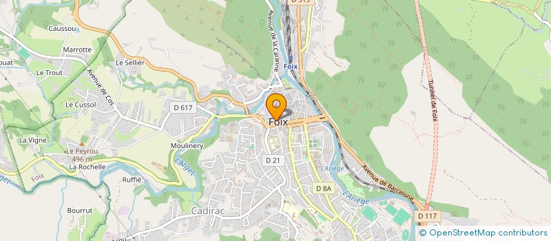 localisation de l'entreprise JUMIMAN à FOIX