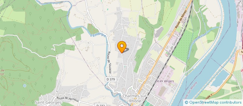 localisation de l'entreprise JUMLEC  CHARMES-SUR-RHONE