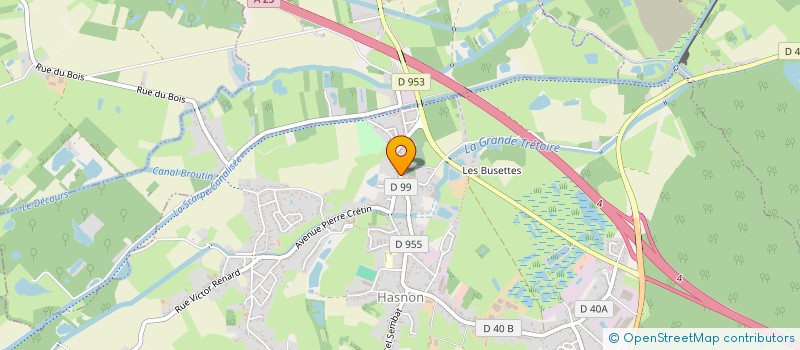 localisation de l'entreprise JUMMOBILIER  HASNON