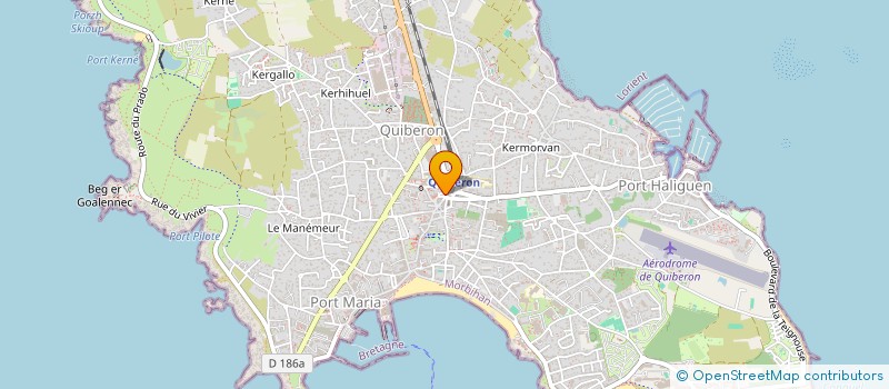 localisation de l'entreprise JUMMP  QUIBERON