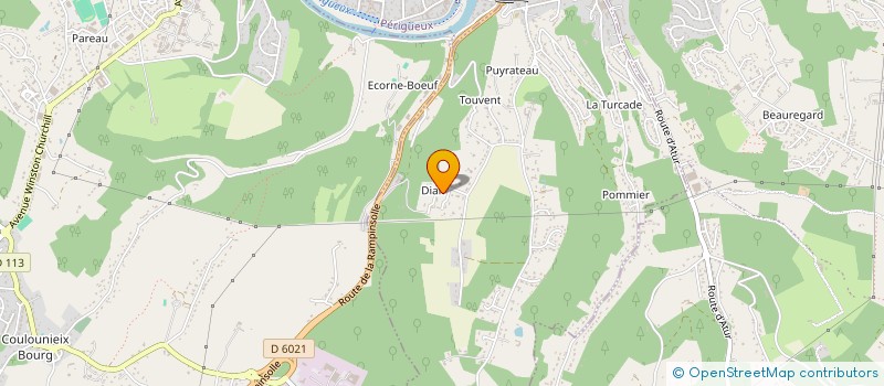 localisation de l'entreprise JUMO  COULOUNIEIX CHAMIERS