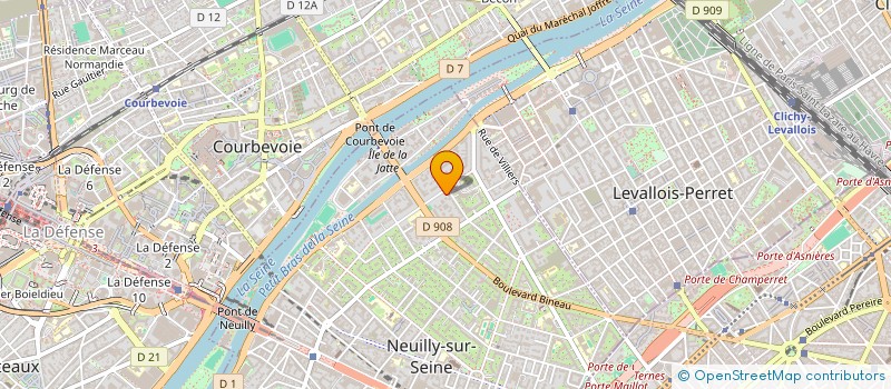 localisation de l'entreprise JUMO à NEUILLY-SUR-SEINE
