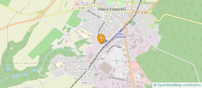 localisation de l'entreprise JUMO à VILLERS-COTTERETS