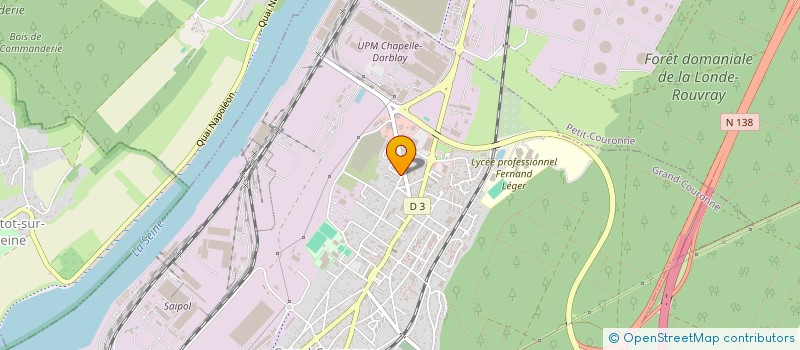 localisation de l'entreprise JUMO SERVICES à GRAND-COURONNE