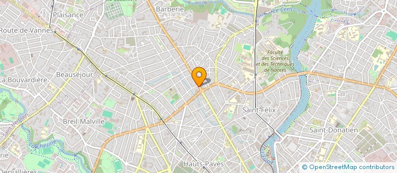localisation de l'entreprise JUMOJU à NANTES