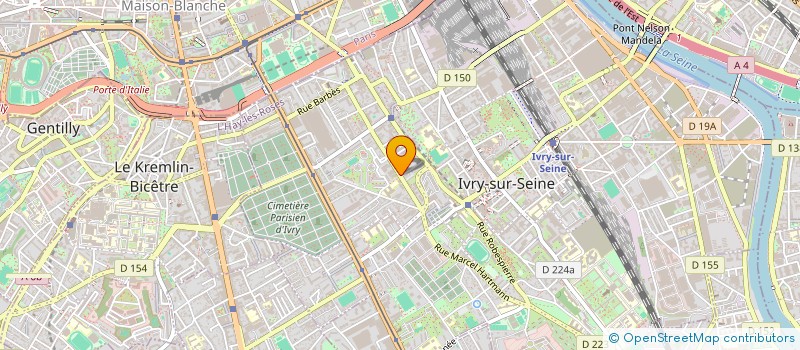 localisation de l'entreprise JUMP à IVRY-SUR-SEINE