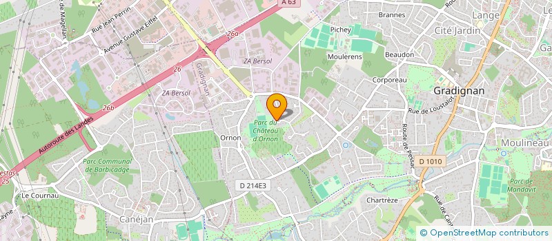 localisation de l'entreprise JUMP  GRADIGNAN