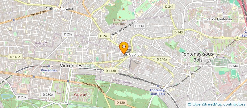 localisation de l'entreprise JUMP à VINCENNES