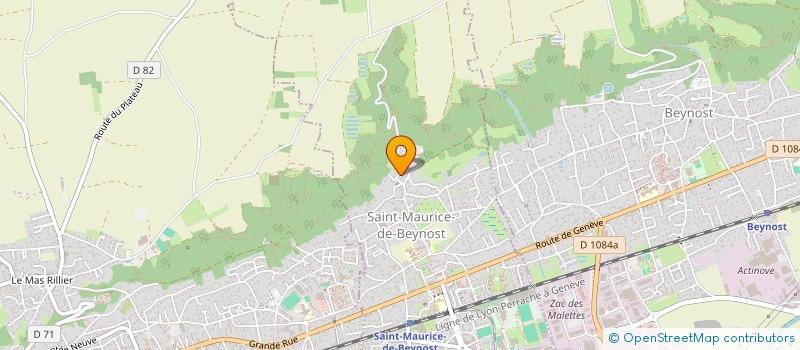 localisation de l'entreprise JUMP  SAINT-MAURICE-DE-BEYNOST