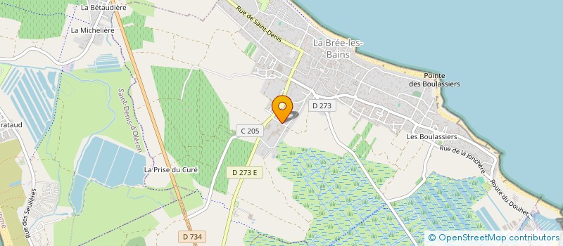 localisation de l'entreprise JUMP-A-MAT à LA BREE-LES-BAINS