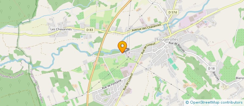 localisation de l'entreprise JUMP AL LURE  FOUGEROLLES-SAINT-VALBERT