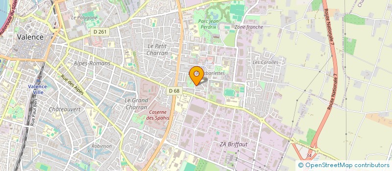 localisation de l'entreprise JUMP AND MOVE  VALENCE