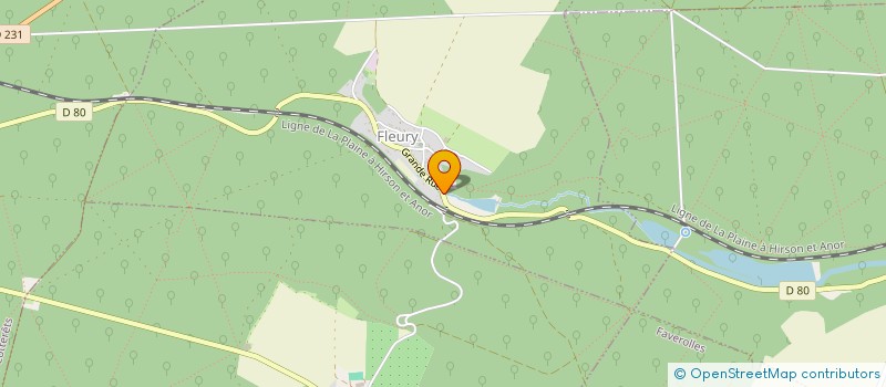 localisation de l'entreprise JUMP AVEC LANA AND CO.  FLEURY