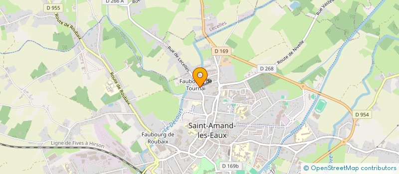 localisation de l'entreprise JUMP ELEVAGE  SAINT-AMAND-LES-EAUX