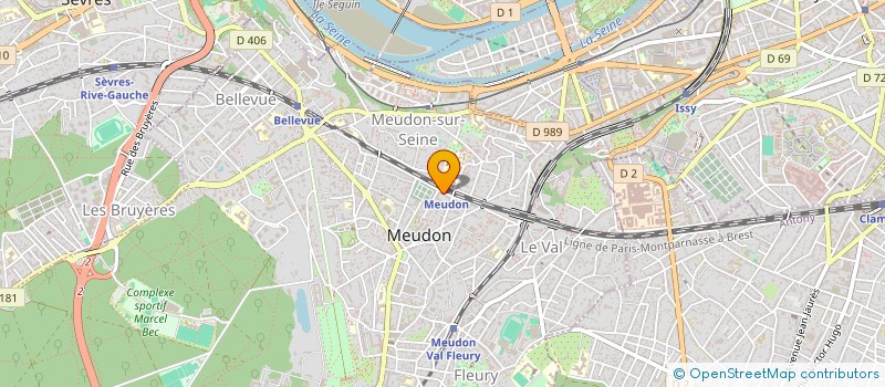 localisation de l'entreprise JUMP ET ASSOCIES à MEUDON