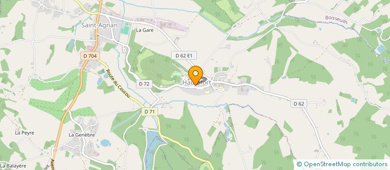 localisation de l'entreprise JUMP-IN LAND ANIMATIONS  HAUTEFORT