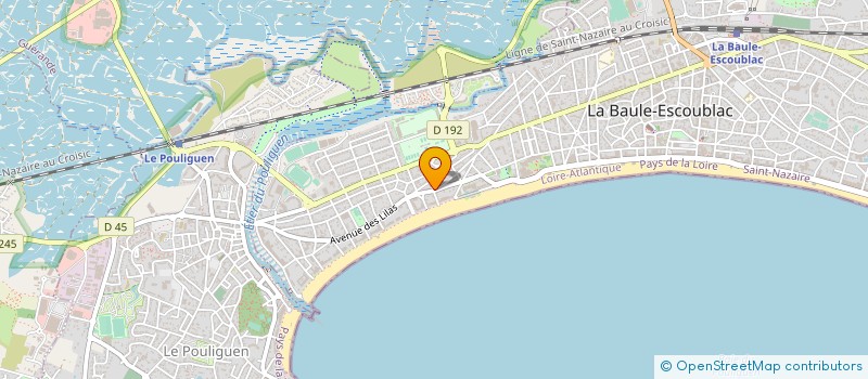 localisation de l'entreprise JUMP LA BAULE à LA BAULE-ESCOUBLAC