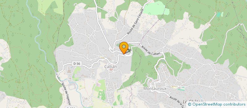 localisation de l'entreprise JUMP MOVE FIT & FUN  CALLIAN