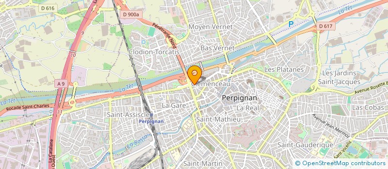 localisation de l'entreprise JUMP WAY  PERPIGNAN