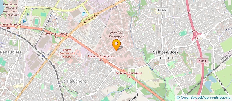 localisation de l'entreprise JUMP XL NANTES à NANTES