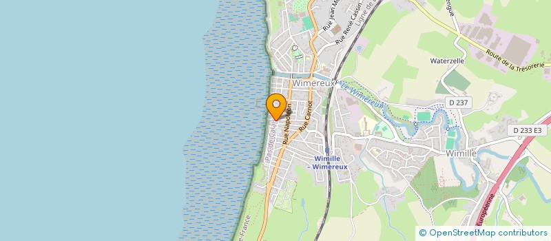 localisation de l'entreprise JUMPA 62  WIMEREUX