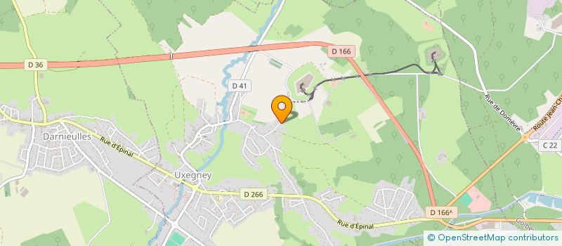 localisation de l'entreprise JUMPING ANIMATION  UXEGNEY