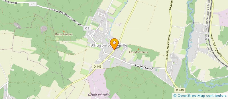 localisation de l'entreprise JUMPING CLUB DE LA BOISSIERE à ORVEAU