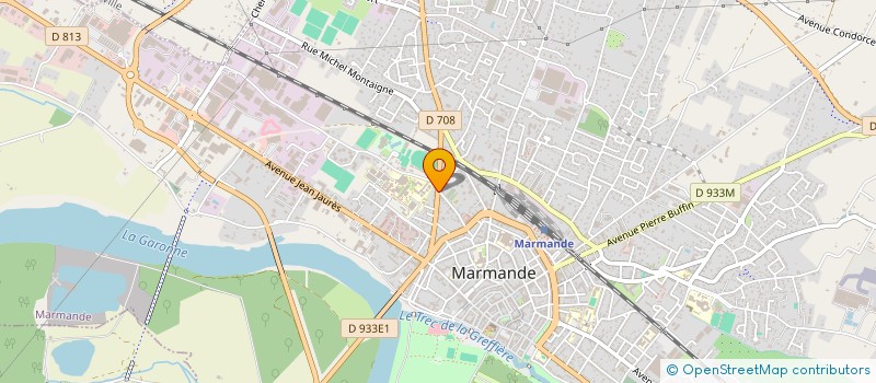 localisation de l'entreprise JUMPING CLUB DE MARMANDE  MARMANDE