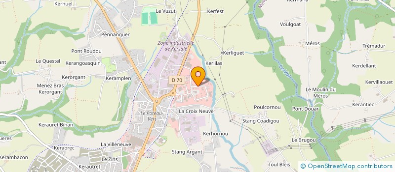 localisation de l'entreprise JUMPSEN  CONCARNEAU