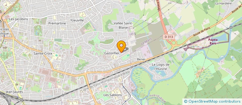 localisation de l'entreprise JUMY  LE MANS