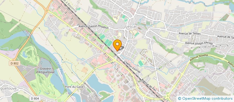 localisation de l'entreprise JUNA  LESCAR